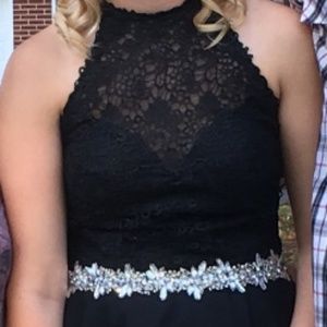 Black homecoming dress